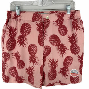 Mosmann Australia Men's Pineapple Swim Trunks Size L